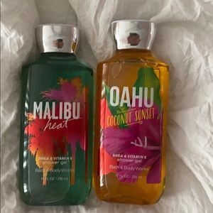 BBW Shower Gels